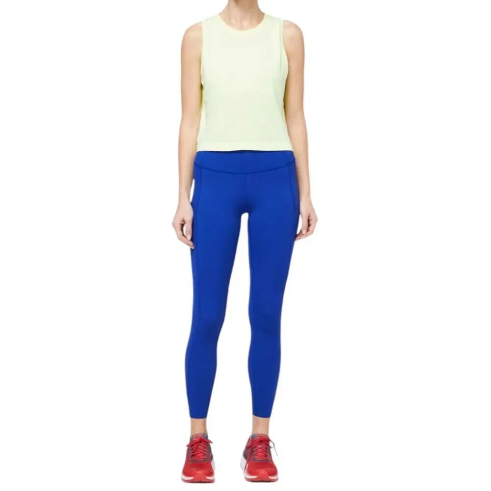 Lululemon Fast & Free Tight *Non-Reflective 25" *Jet Stream - Picture 3 of 11